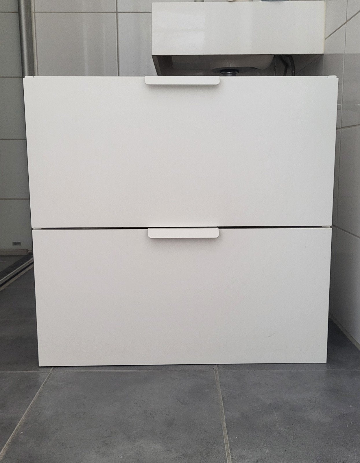 IKEA Godmorgon 60x47x58 white wash basin cabinet, Ophalen, 50 tot 100 cm, Zo goed als nieuw, Minder dan 100 cm