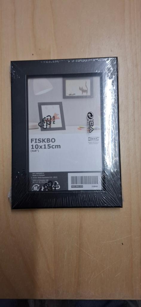 Zwart  fotolijst Ikea, Ophalen of Verzenden, Nieuw