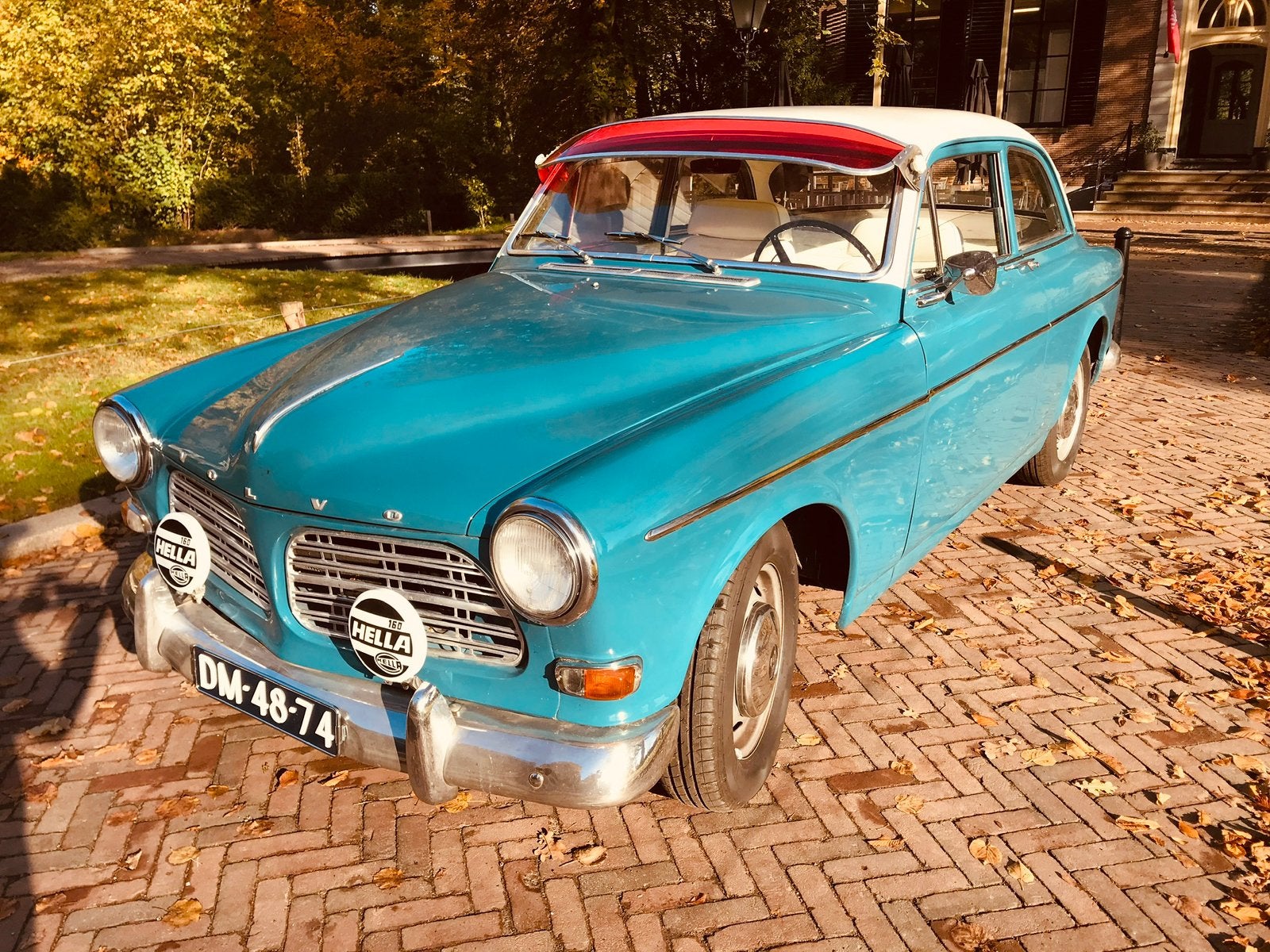Volvo Amazon 2.0 122 S 1970 LPG, Auto's, Blauw, Handgeschakeld, Particulier, 1987 cc