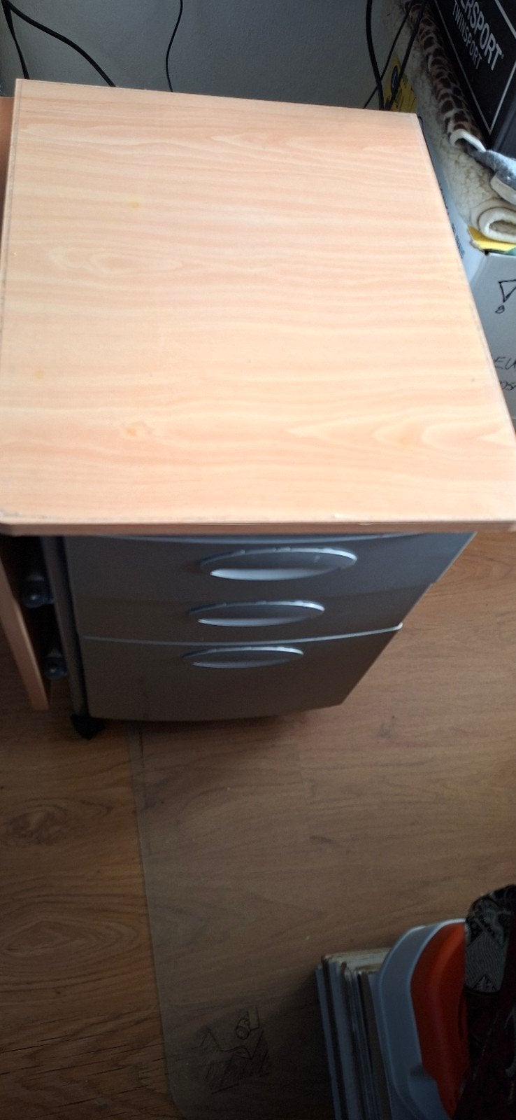 bureau met inklapbaar bureau blad, Ophalen, Gebruikt