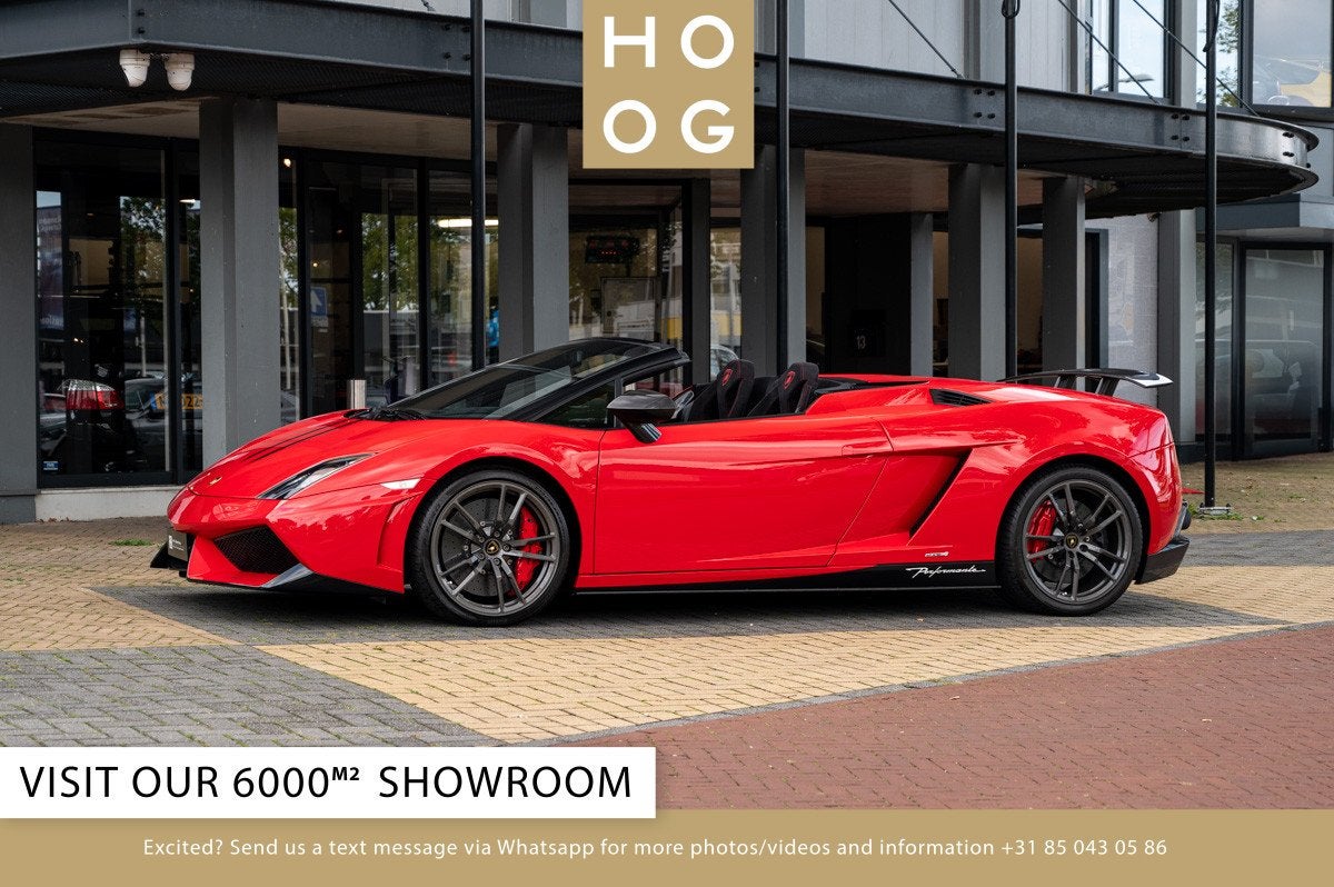 Lamborghini Gallardo LP 570-4 Performante Edizione Tecnica, Auto's, Automaat, Gebruikt, Overige kleuren, Cabriolet