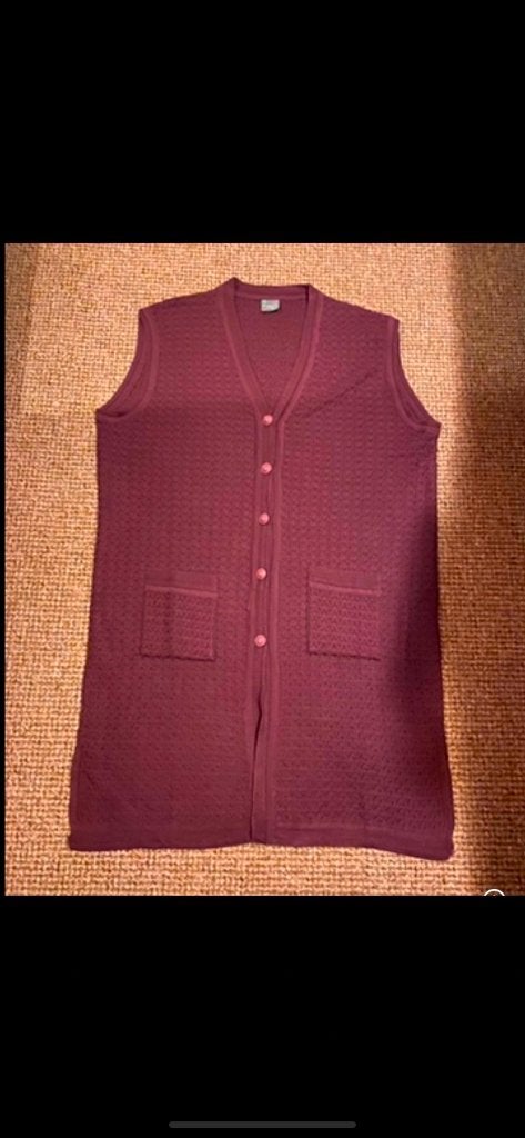 Paarse mouwloze vest/ yelek lang maat XL: Nieuw, Ophalen of Verzenden, Nieuw, Maat 46/48 (XL) of groter, Paars