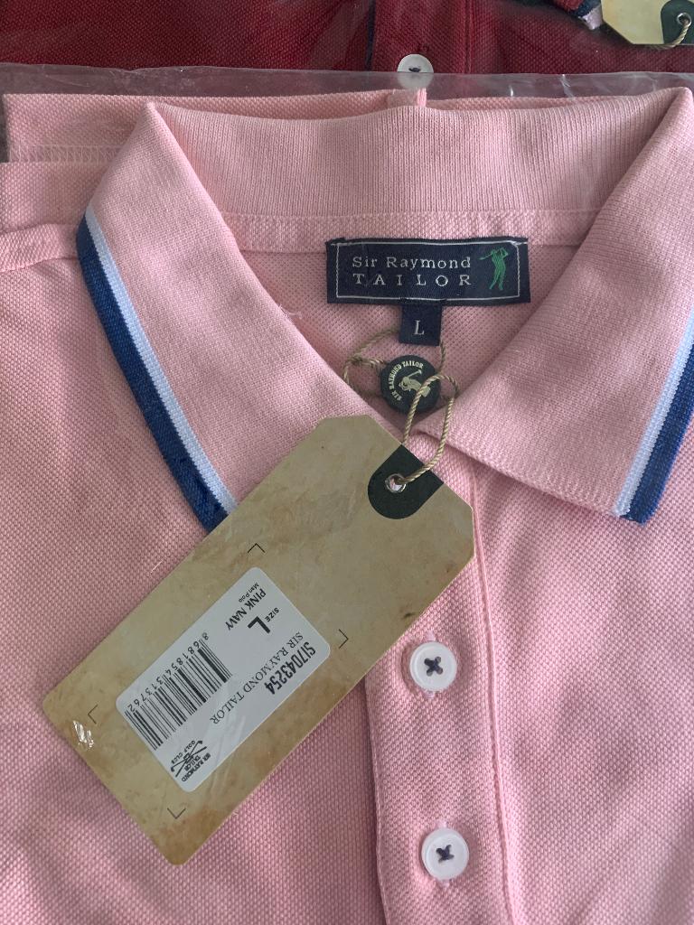 Heren polo,s  maat L / 8 stuks / nieuw /  Sir Raymond, Ophalen of Verzenden, Nieuw, Maat 48/50 (M)