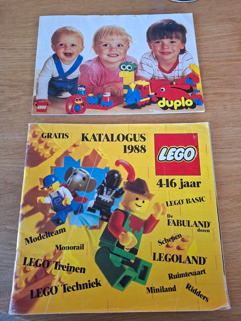 Lego Katalogus 1988 en Duplo Katalogus 1987, Verzamelen, Ophalen of Verzenden, 1980 tot heden, Tijdschrift