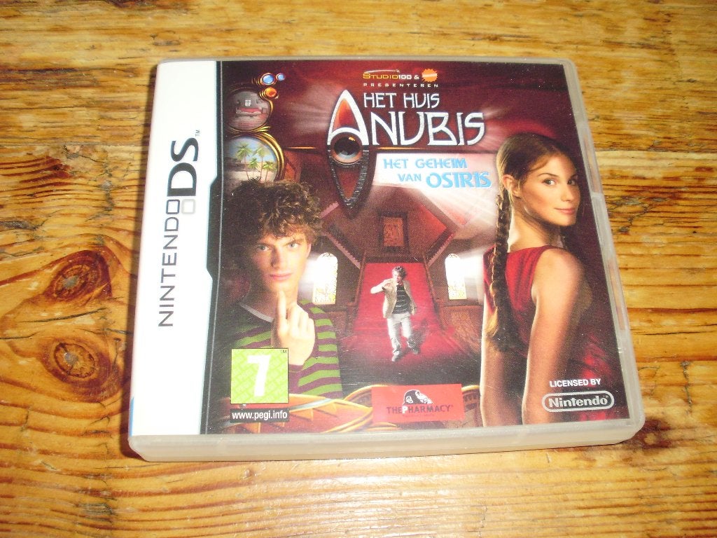 Ninteno DS / Huis Anubis / Geheim Osiris / Studio 100, Spelcomputers en Games, Games | Nintendo DS, Puzzel en Educatief, Gebruikt