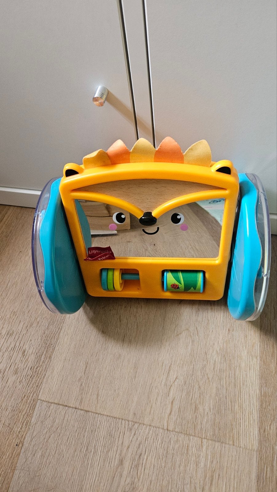 Fisher-Price Spiegel met wieltjes - Baby speelgoed, Ophalen, Zo goed als nieuw, Overige typen, Met wieltjes