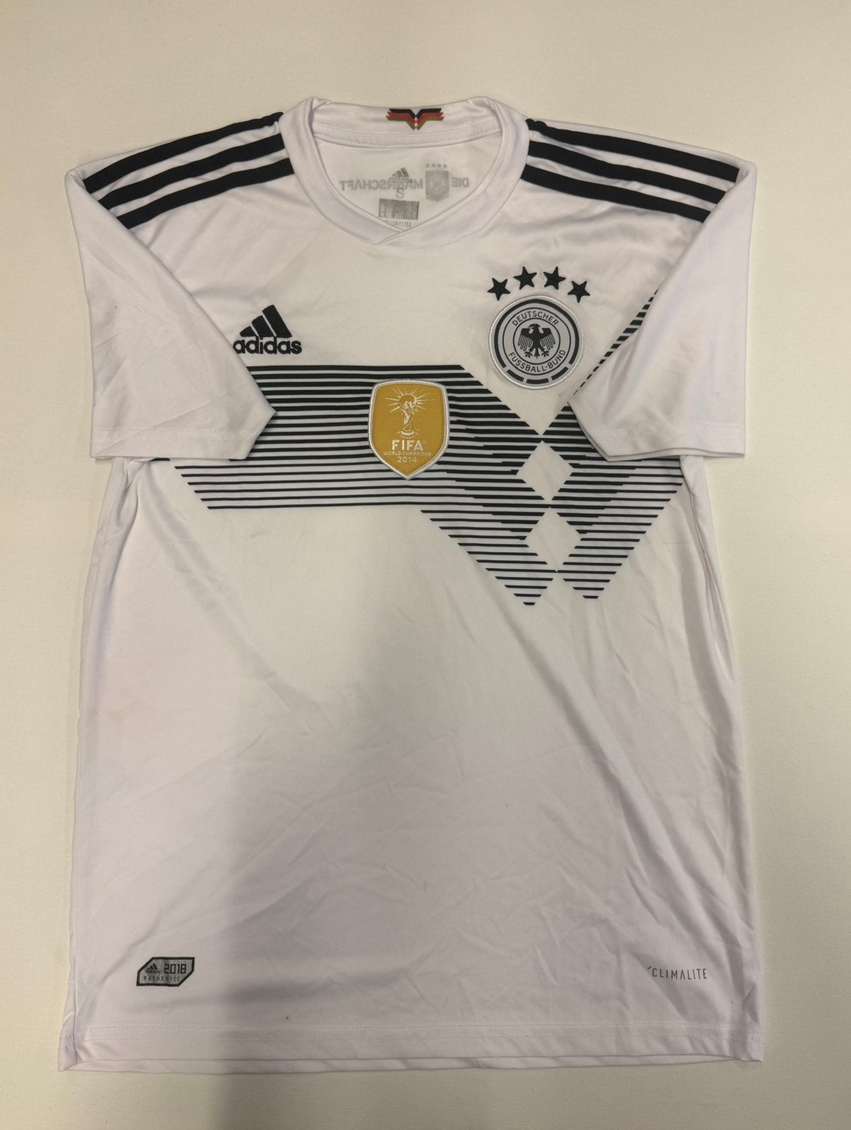 Duits eftal thuisshirt, Maat S, Verzenden, Zo goed als nieuw, Shirt