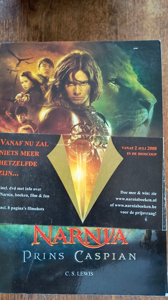 Narnia Prins Caspian C.S.Lewis, Boeken, Ophalen of Verzenden
