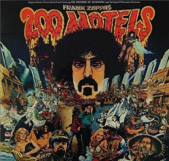 Frank Zappa – 200 Motels, Ophalen of Verzenden, Gebruikt, Overige formaten, Poprock