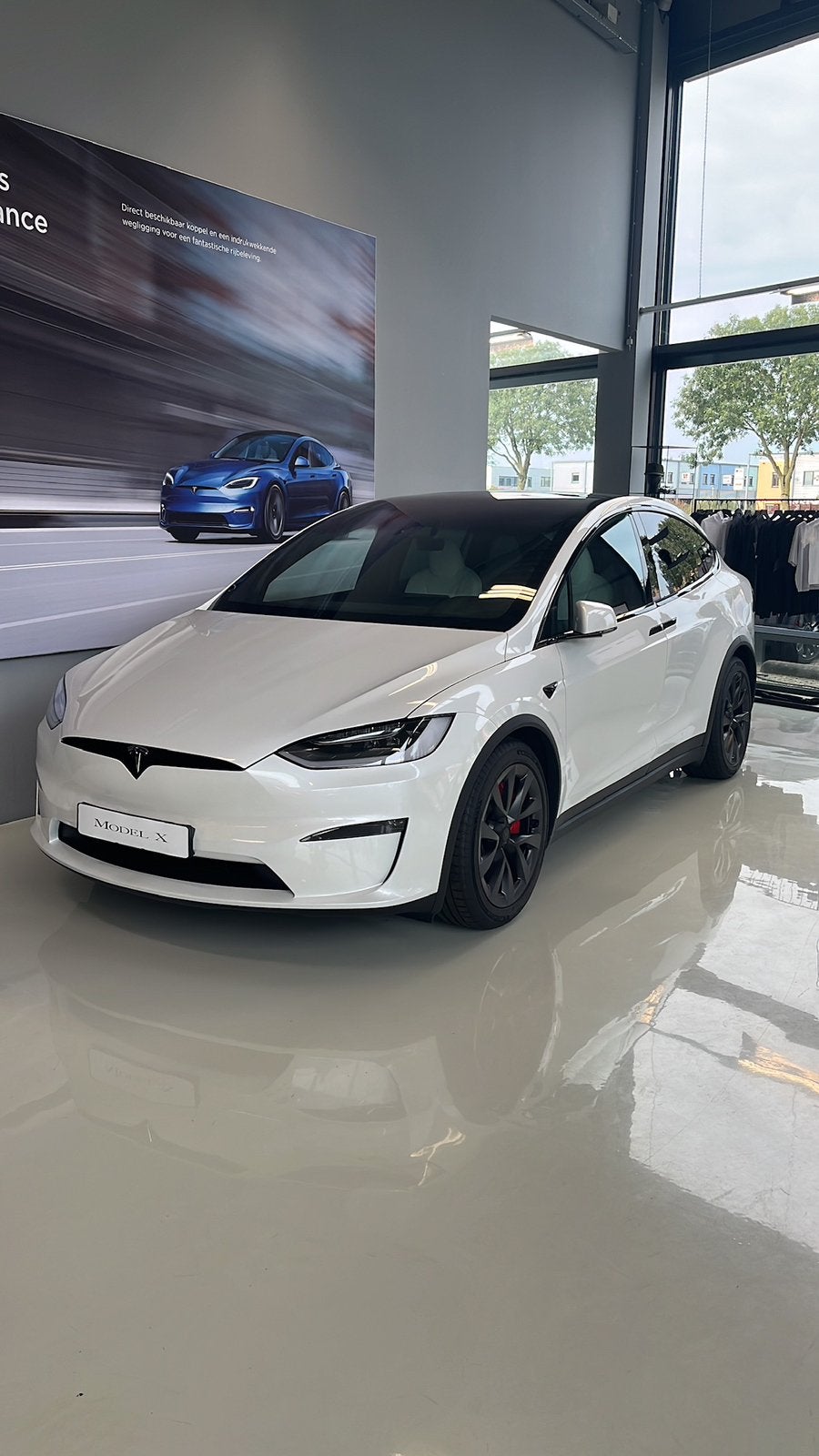 Tesla X plaid BTW, HW4, FSD garantie, Auto's, Automaat, Verblindingsvrij grootlicht, Wit, Origineel Nederlands