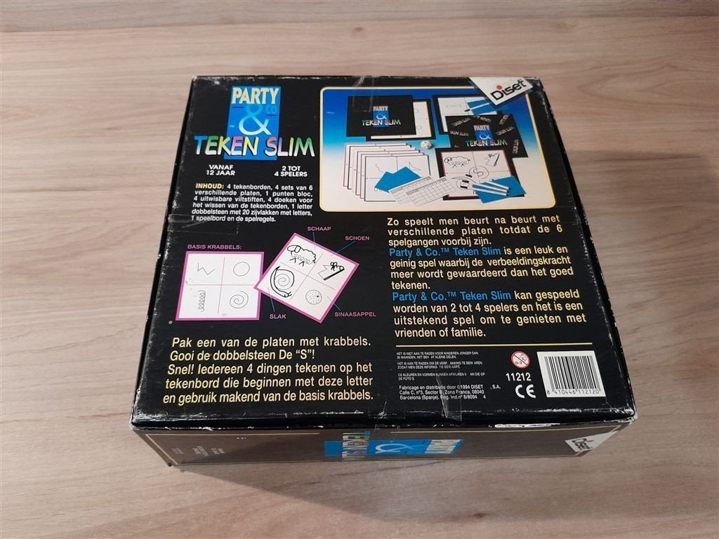 Party en co Teken Slim - s5495, Hobby en Vrije tijd, Gezelschapsspellen | Bordspellen, Verzenden, Zo goed als nieuw