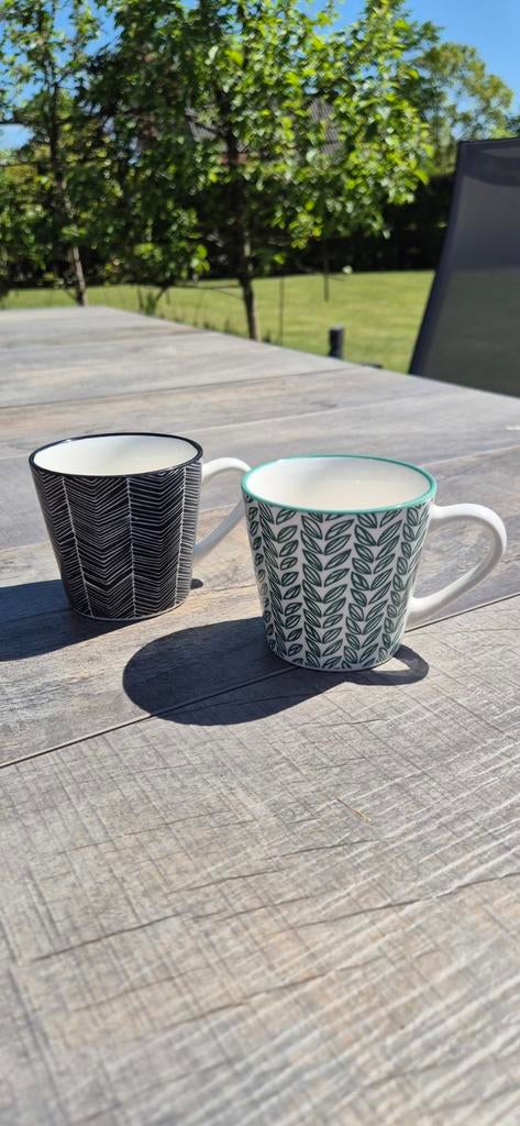 Koffie kopjes AH, Ophalen of Verzenden, Gebruikt, Overige stijlen, Kop(pen) en/of Schotel(s)