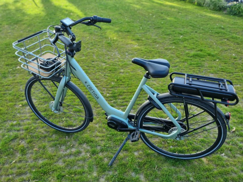 Cortina Common elektrische fiets, Fietsen en Brommers, Fietsen | Dames | Damesfietsen, Versnellingen, 56 cm of meer, Zo goed als nieuw