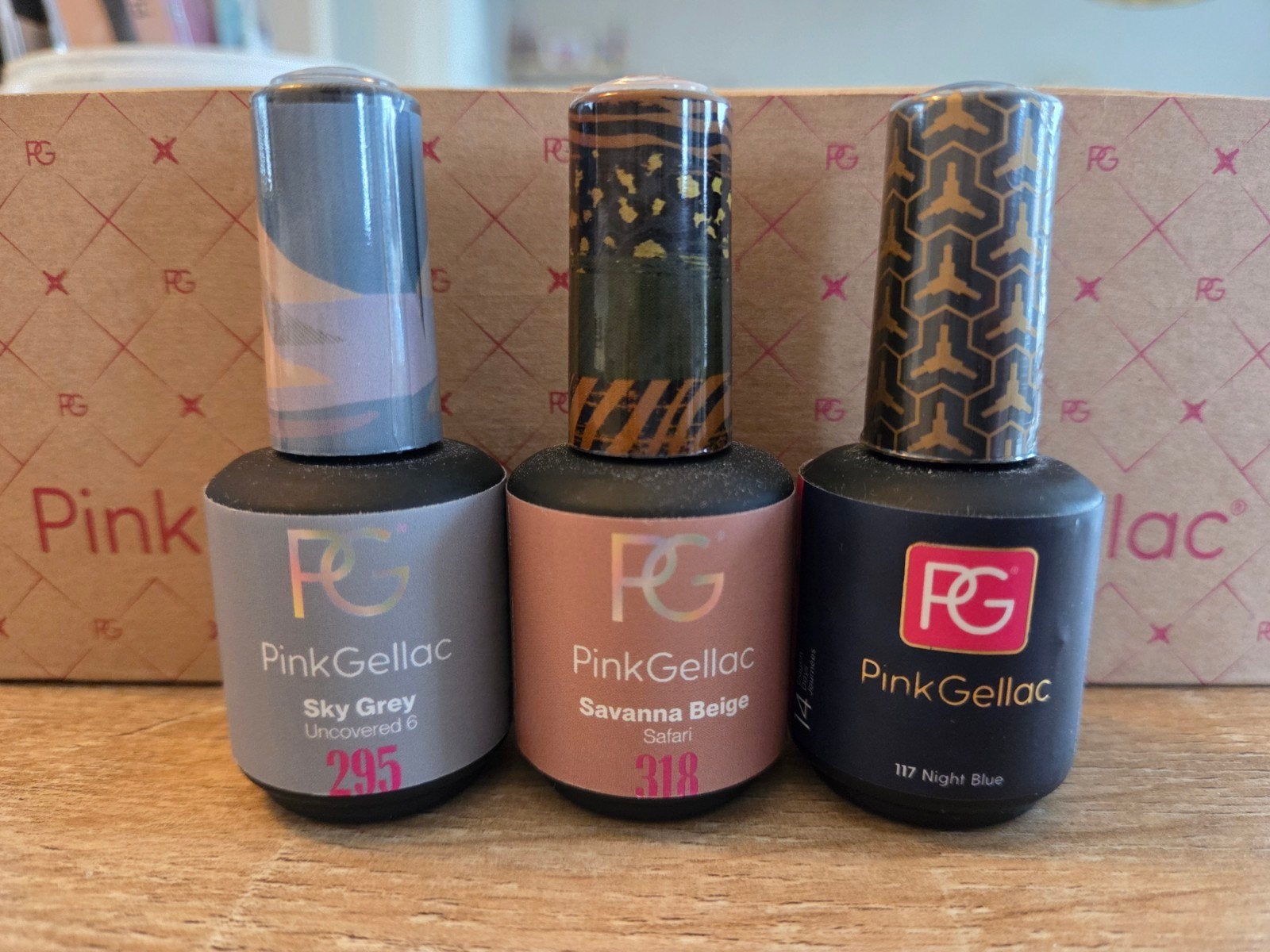Pink Gellac nagellak diverse kleuren, Ophalen of Verzenden, Zo goed als nieuw, Overige kleuren, Handen en Nagels