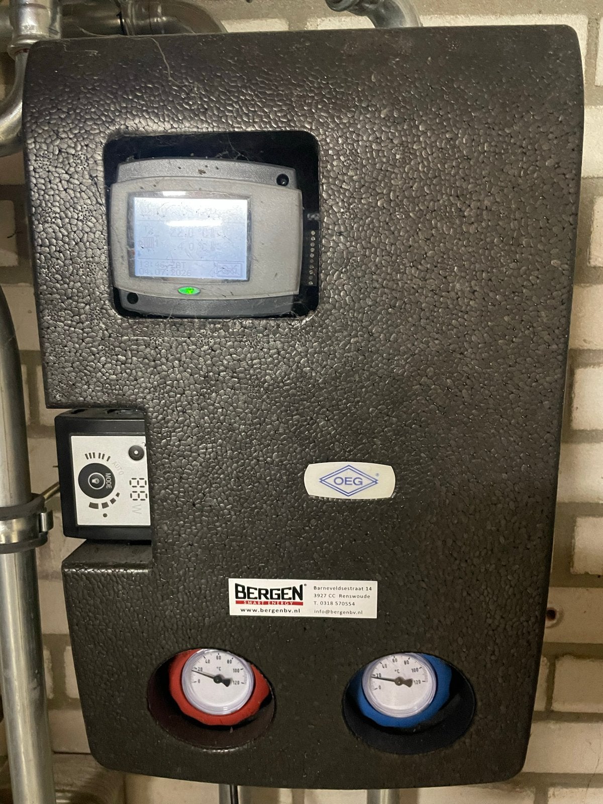 Hout ketel inst. voor cv en boilerfunctie, Ophalen, 30 tot 80 cm, Gebruikt, Cv-ketel of Combi-ketel