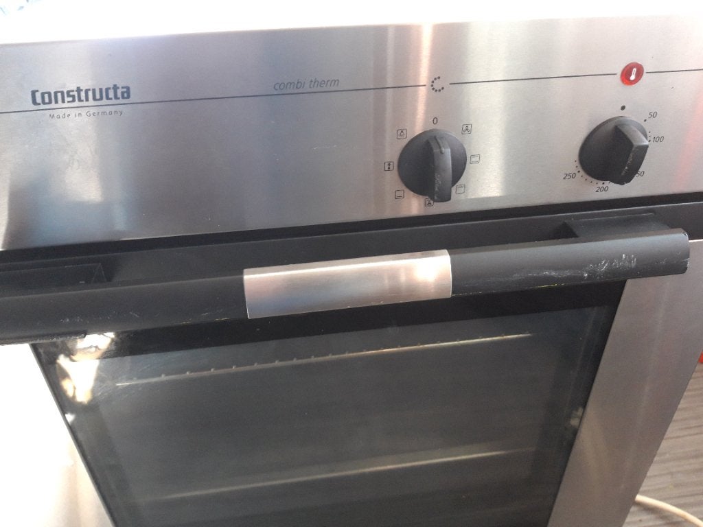 Inbouw oven constructa, Witgoed en Apparatuur, Ophalen, Hete lucht, Zo goed als nieuw, Inbouw