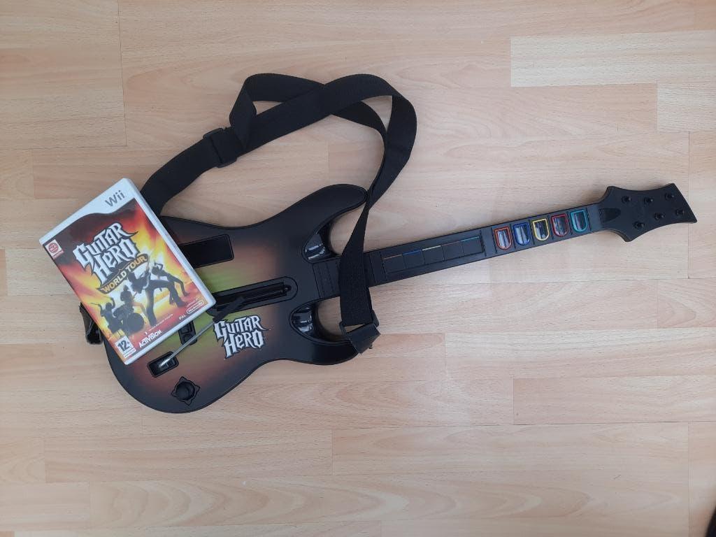 wii Guitar Hero - World Tour - Nintendo, Muziek, 1 speler, Eén computer, Ophalen of Verzenden