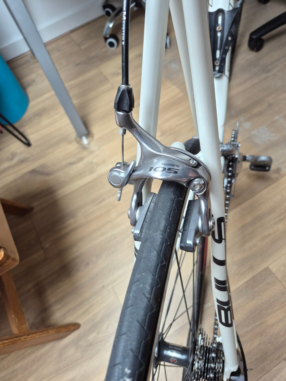Bulls racefiets met Shimano 105 onderdelen, 28 inch, Gebruikt, Velgrem, Aluminium