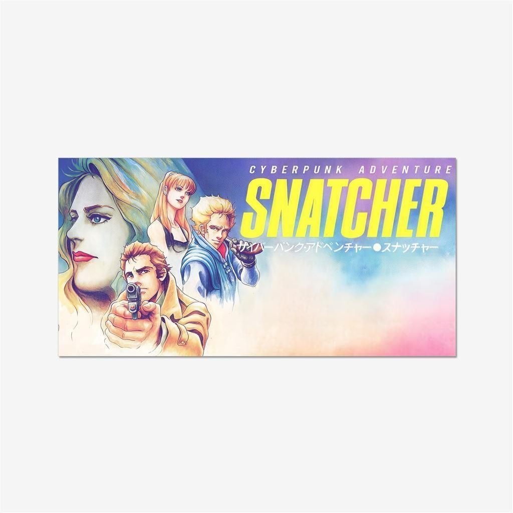 Snatcher [ Sega CD MSX ] Horizontale Poster Print, Verzenden, Nieuw, A1 t/m A3, Film en Tv
