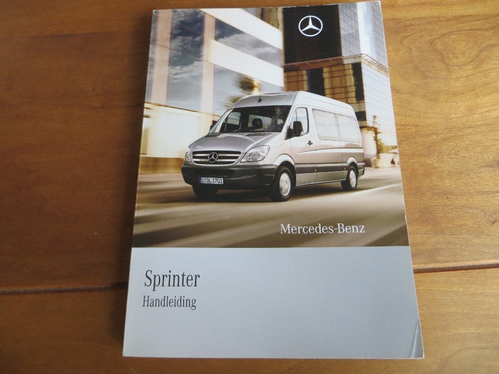 Instructieboek Mercedes-Benz Sprinter 2009 alle types +4x4, Ophalen of Verzenden