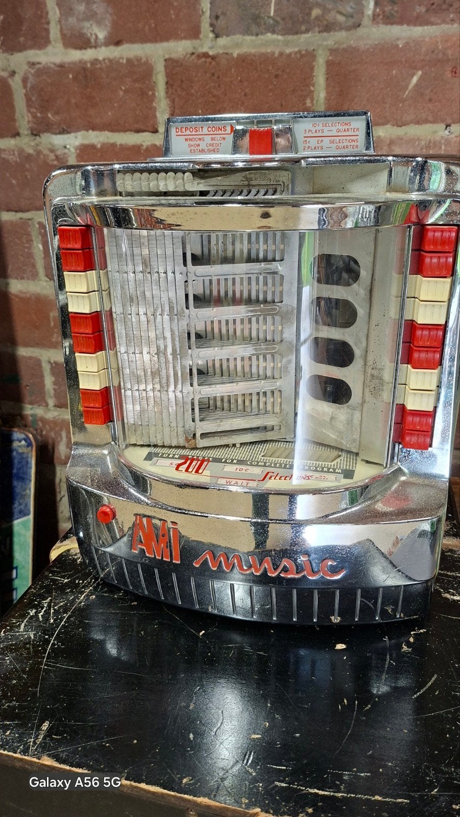 Ami Wq200 Wallbox, Verzamelen, Ophalen of Verzenden, Gebruikt, 1950 tot 1960, Ami