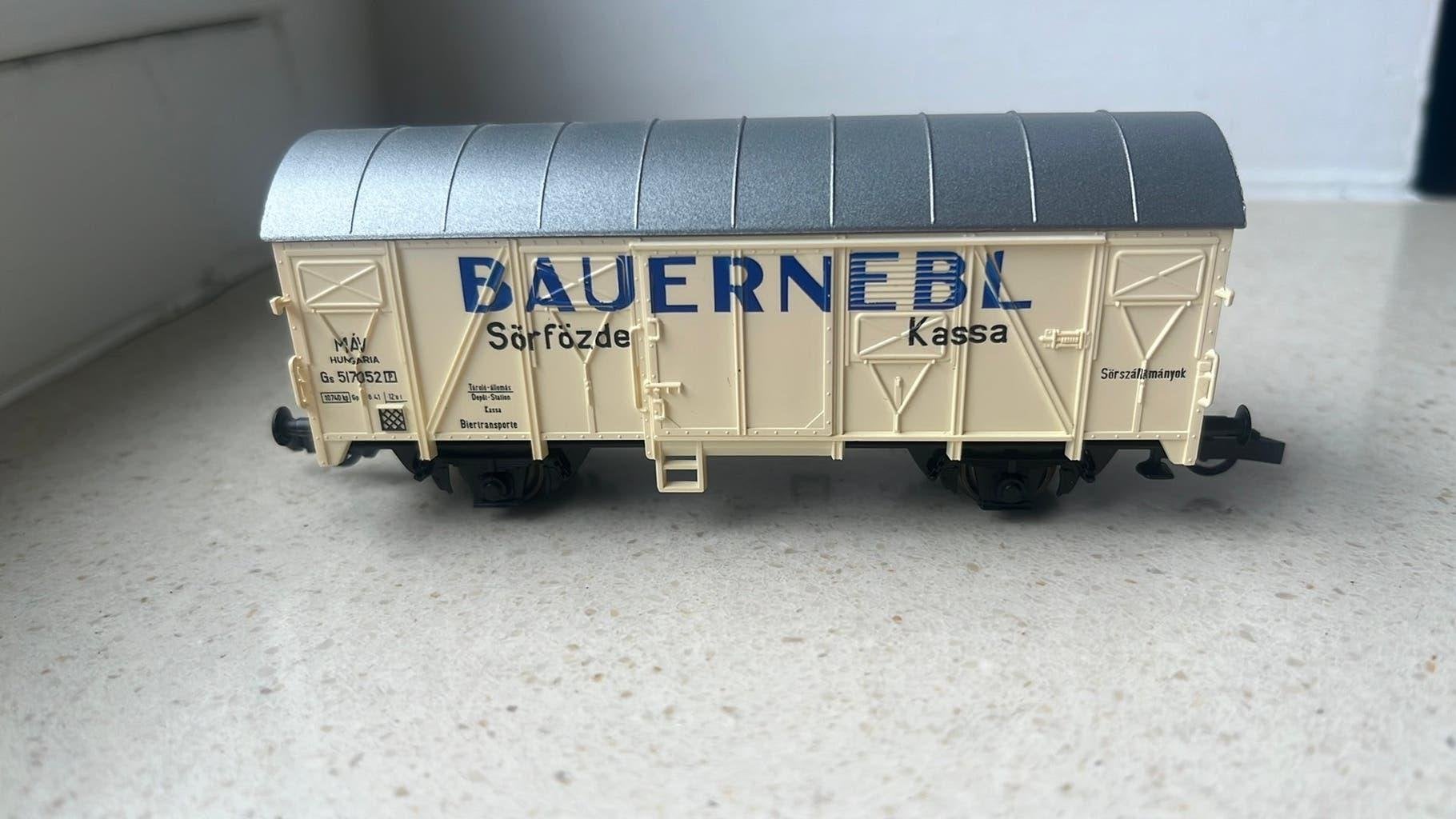 Roco ho Bauern bierwagen .zie omschrijving, Gelijkstroom, Wagon, Ophalen of Verzenden, Zo goed als nieuw