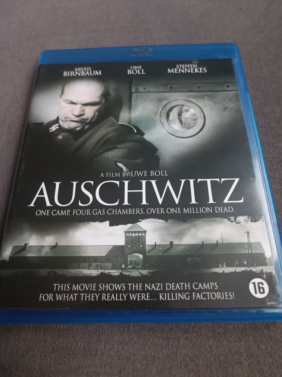 Auschwitz - dvd, Ophalen of Verzenden, Zo goed als nieuw, Muziek en Concerten