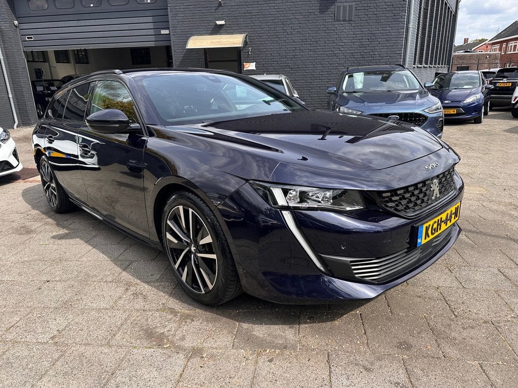 Peugeot 508 SW 1.6 HYbrid GT 225pk|Virtual Cockpit|360 Camer, Auto's, Peugeot, 745 kg, 77 km/l, Gebruikt, Zwart