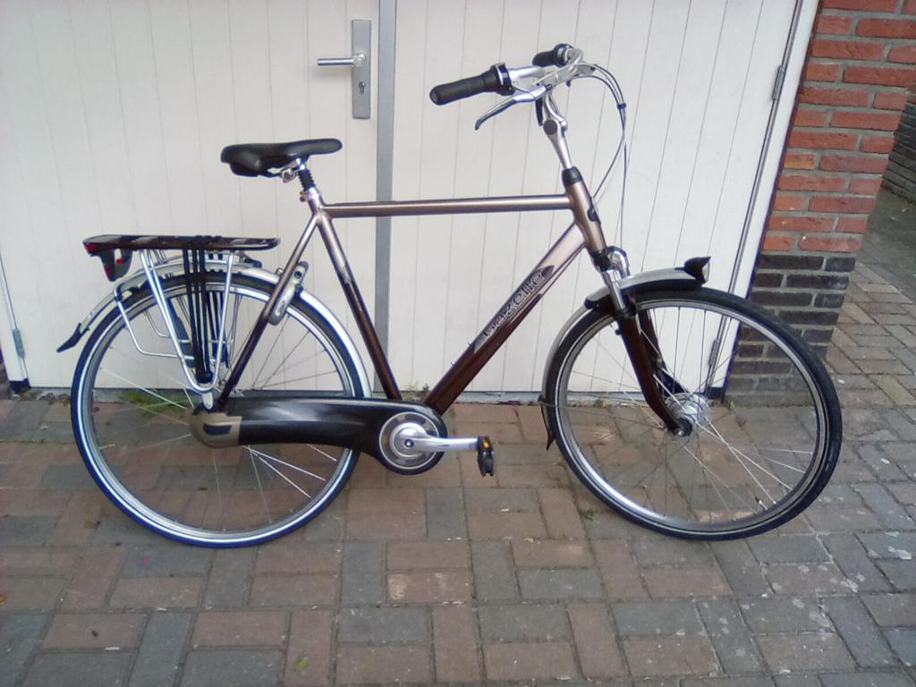 Gazelle Orange Herenfiets, 28 inch!, Ophalen, Gebruikt, Versnellingen, 61 tot 65 cm