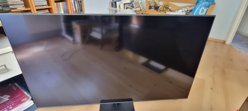 Samsung TV QE55Q74 55 inch, in zeer goede staat, Audio, Tv en Foto, Televisies, Ophalen, QLED, Zo goed als nieuw, 100 Hz