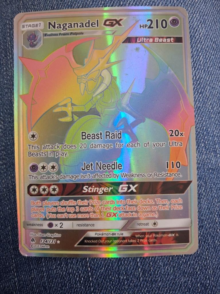 Pokemon kaart, Ophalen of Verzenden, Gebruikt, Losse kaart