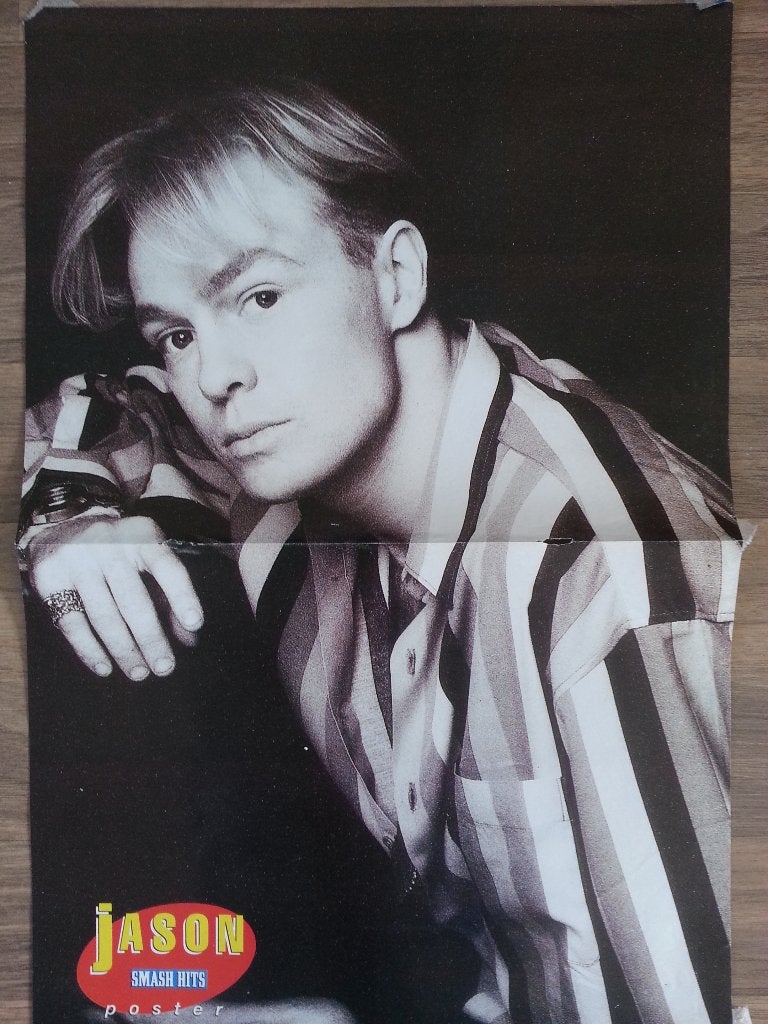 2 Mooie posters JASON DONOVAN (o.a SMASH HITS), Rechthoekig Staand, Ophalen of Verzenden, Zo goed als nieuw, A1 t/m A3
