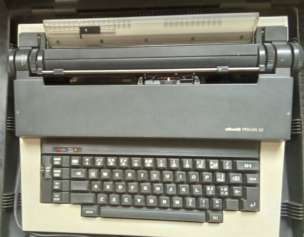 Olivetti Praxis 30, Diversen, Ophalen, Gebruikt