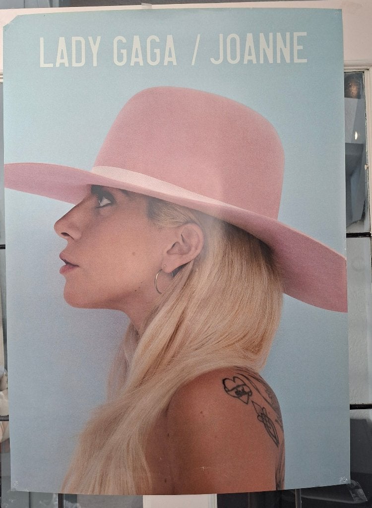 Lady gaga poster, Ophalen of Verzenden, Gebruikt, A1 t/m A3, Muziek