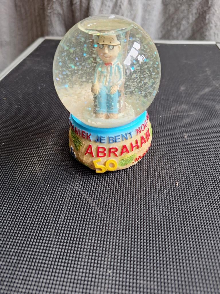 Sneeuwbol Abraham 50 jaar, Onbekend, Ophalen of Verzenden, Zo goed als nieuw, Onbekend