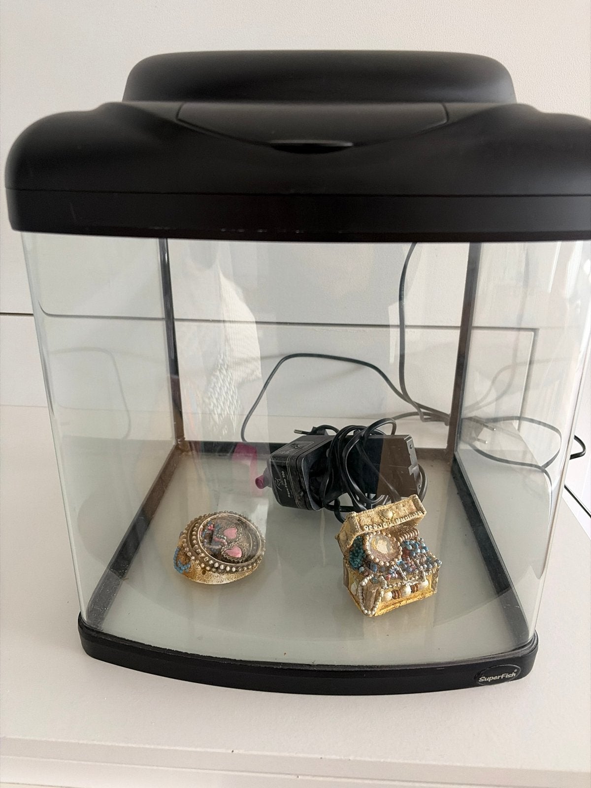 Aquarium vis, Ophalen of Verzenden, Zo goed als nieuw, Leeg aquarium, Superfish