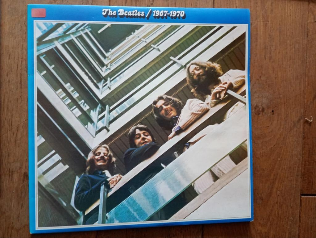 Beatles blauwe dubbel lp, Ophalen of Verzenden, Gebruikt, Overige formaten, Pop
