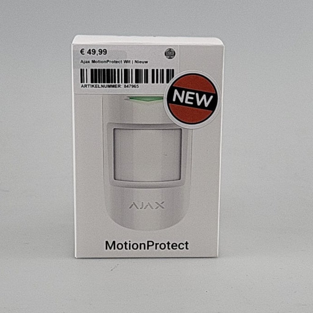 Ajax MotionProtect Wit | Nieuw, Flex Ltd., Gebruikt, https://flex.com/contact-us, Nobelstraat 10, 5807 GA Oostrum LB, Limburg, Nederland