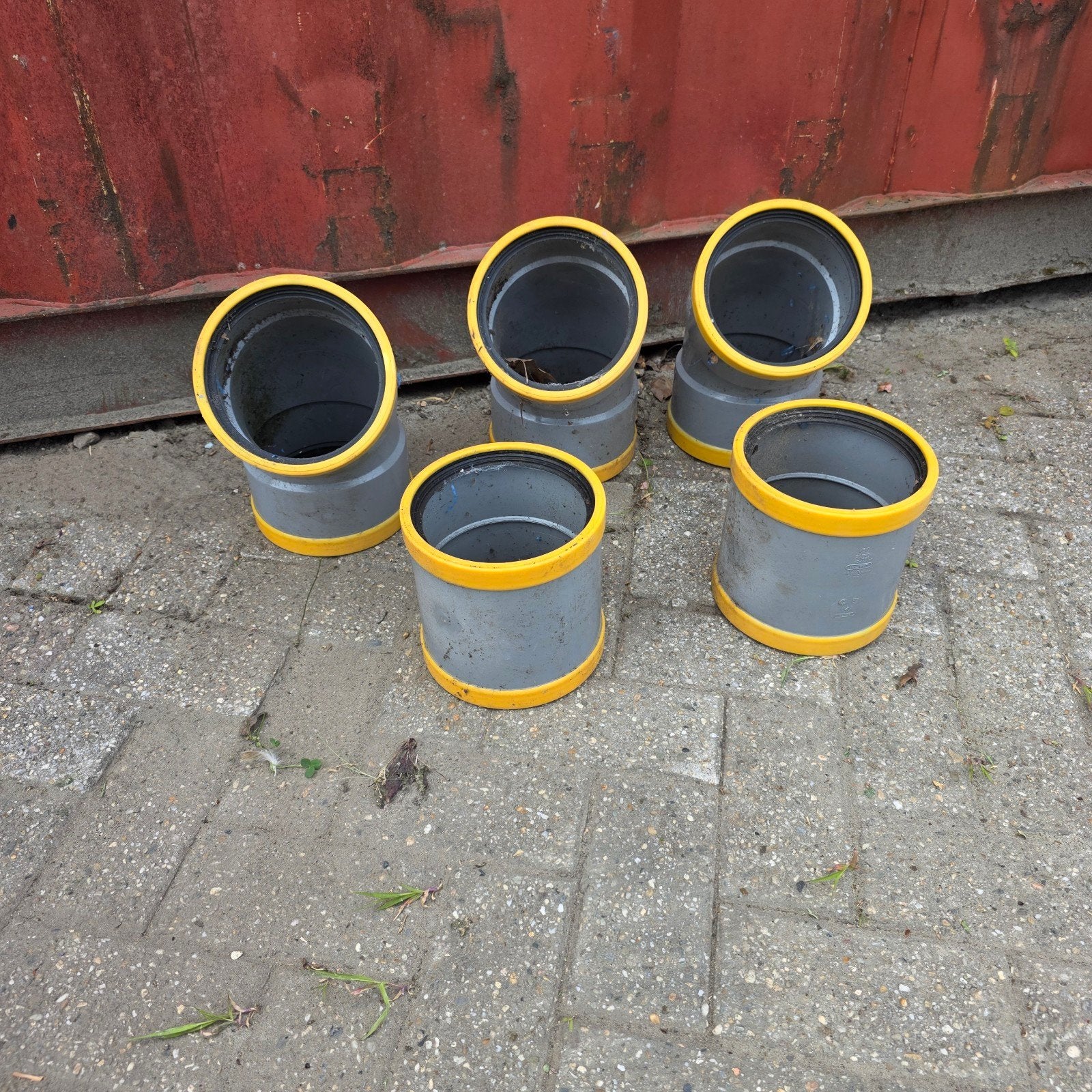 PVC bochten en rechte buizen 160mm, Ophalen, Bochten, Pvc, Minder dan 2 meter