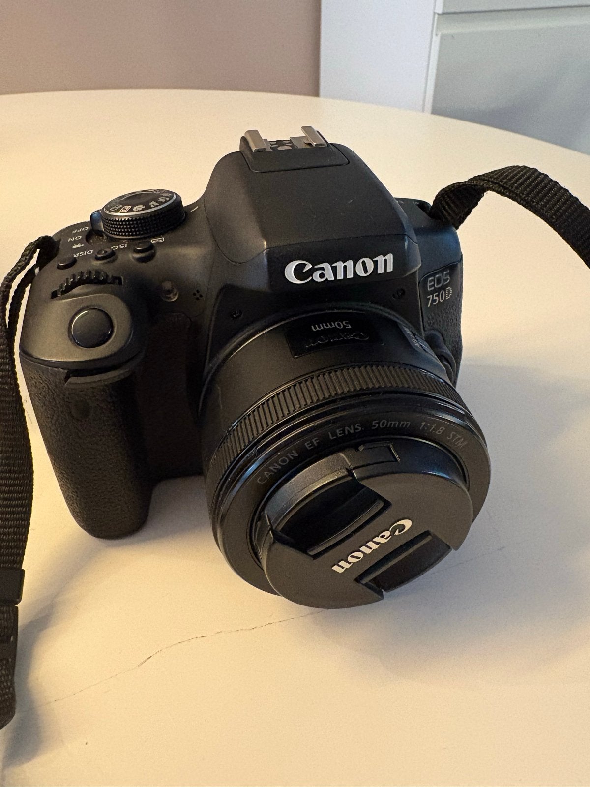 Canon EOS 750D spiegelreflexcamera met 3 lenzen en tas, Audio, Tv en Foto, Fotocamera's Digitaal, Ophalen, Gebruikt, Spiegelreflex
