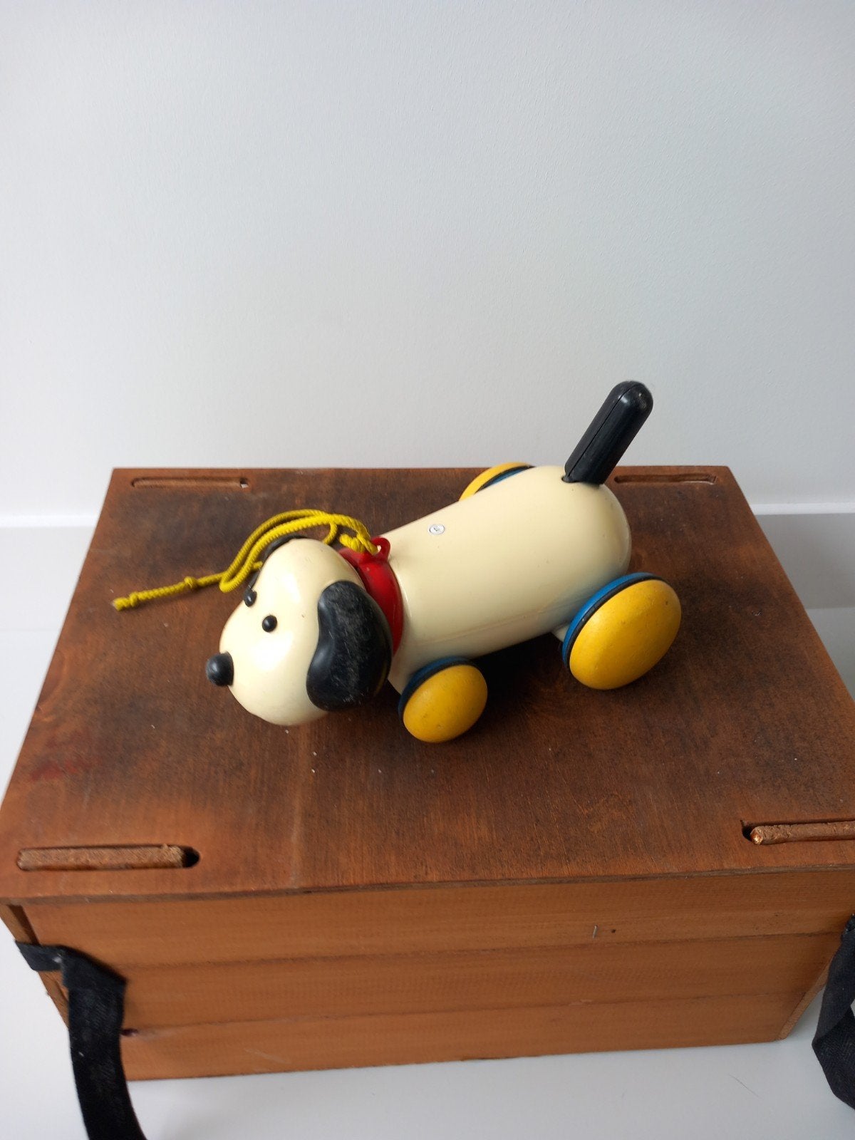 Ambi Toys trekfiguur Hond Max, Ophalen of Verzenden, Gebruikt, Overige typen, Met wieltjes
