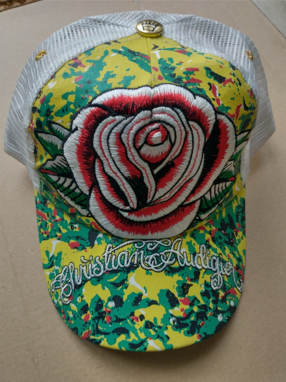 ed hardy - christian audigier cap, Verzenden, Nieuw, One size fits all, Pet