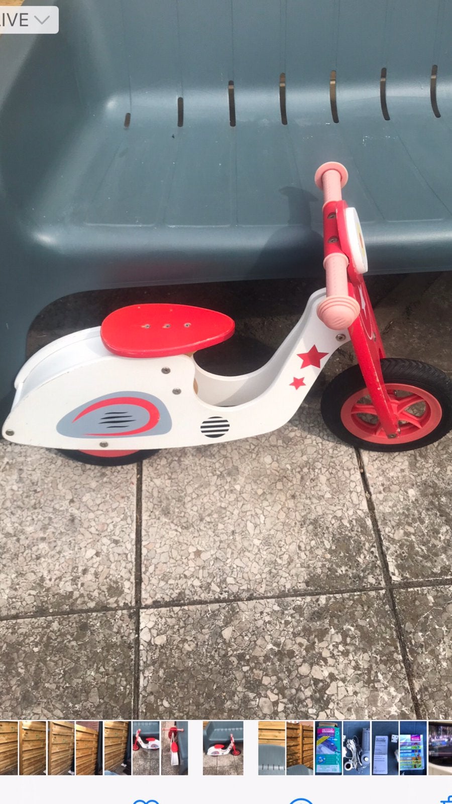 Loopfiets in zeer goede staat., Ophalen, Zo goed als nieuw, Loopfiets