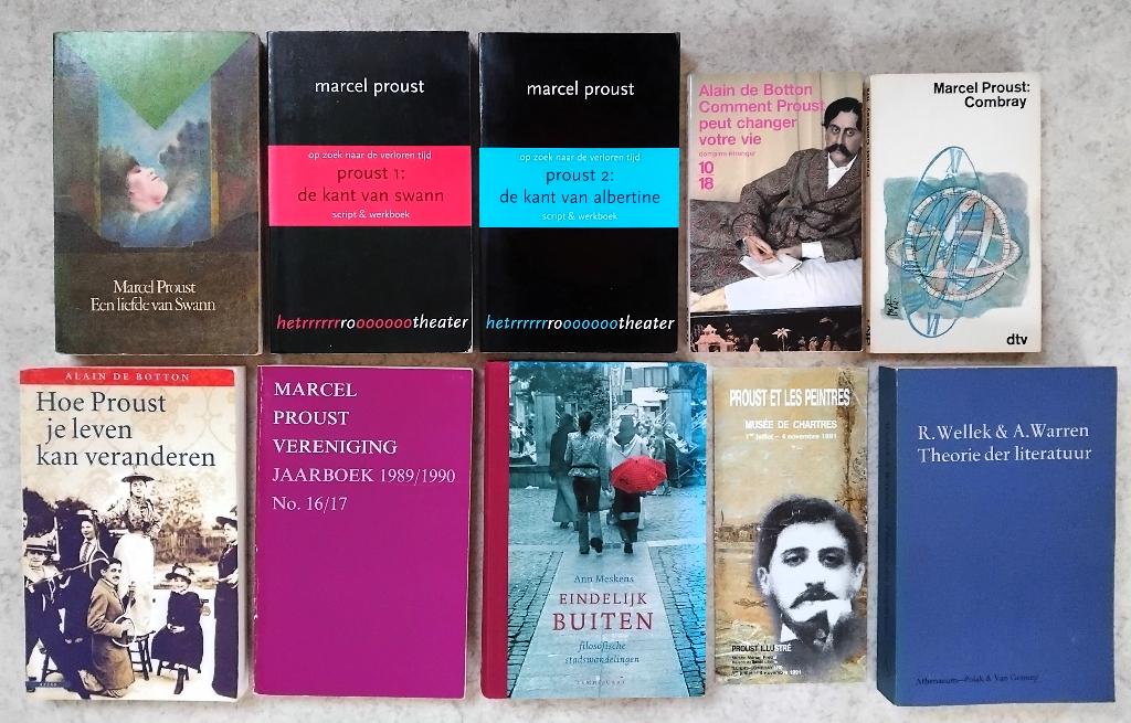 Marcel Proust - 10 titels VOOR WEINIG, Ophalen of Verzenden, Zo goed als nieuw, Marcel Proust