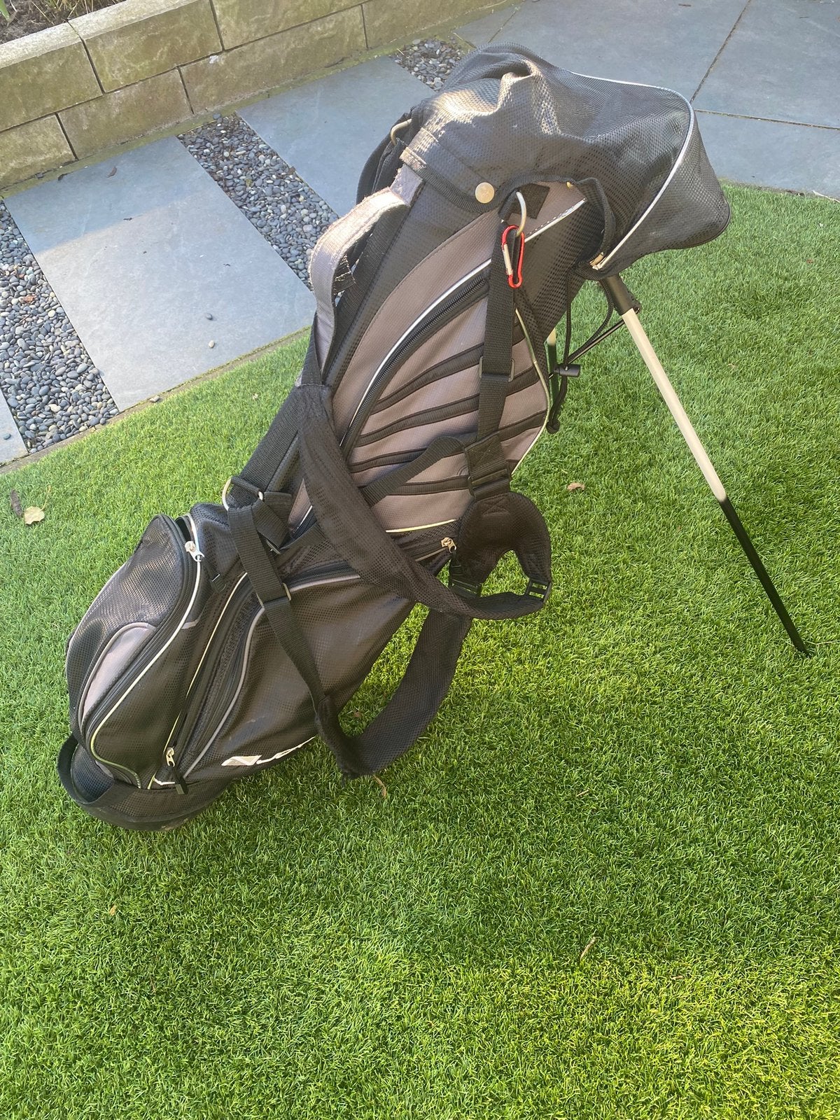 Njoy stsndbag 5 vaks met schouderband, Sport en Fitness, Ophalen of Verzenden, Gebruikt, Tas