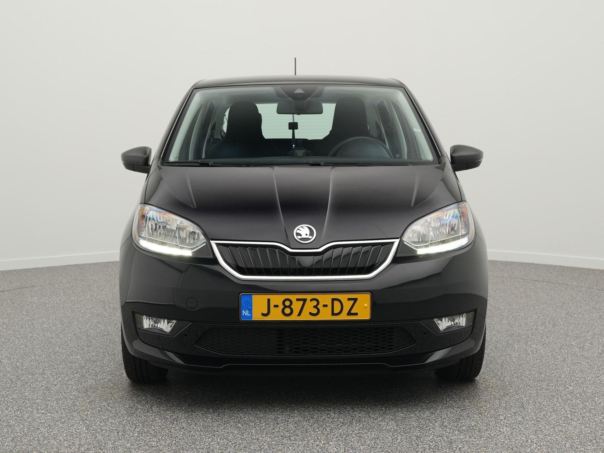 Skoda Citigo e-iV EV Ambition | Climate control | Elektrisch, Auto's, 83 pk, Stof, Zwart, Zwart