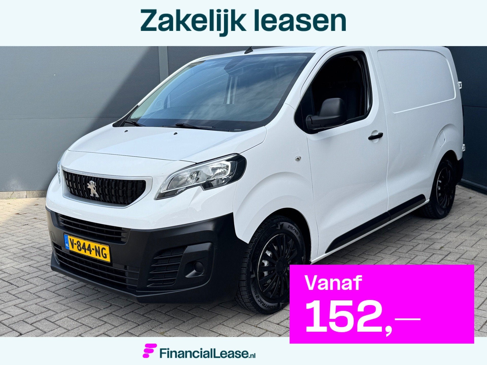 Peugeot Expert 226C 1.6 BlueHDI 95 Profit+ Pdc / Nap, Voorwielaandrijving, Gebruikt, Euro 6, Wit