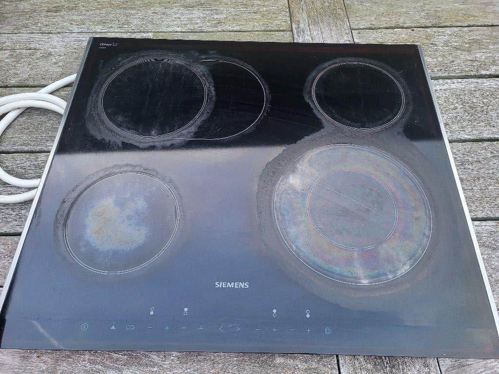 Inductie Siemens, Ophalen, Gebruikt, 4 kookzones, Inbouw