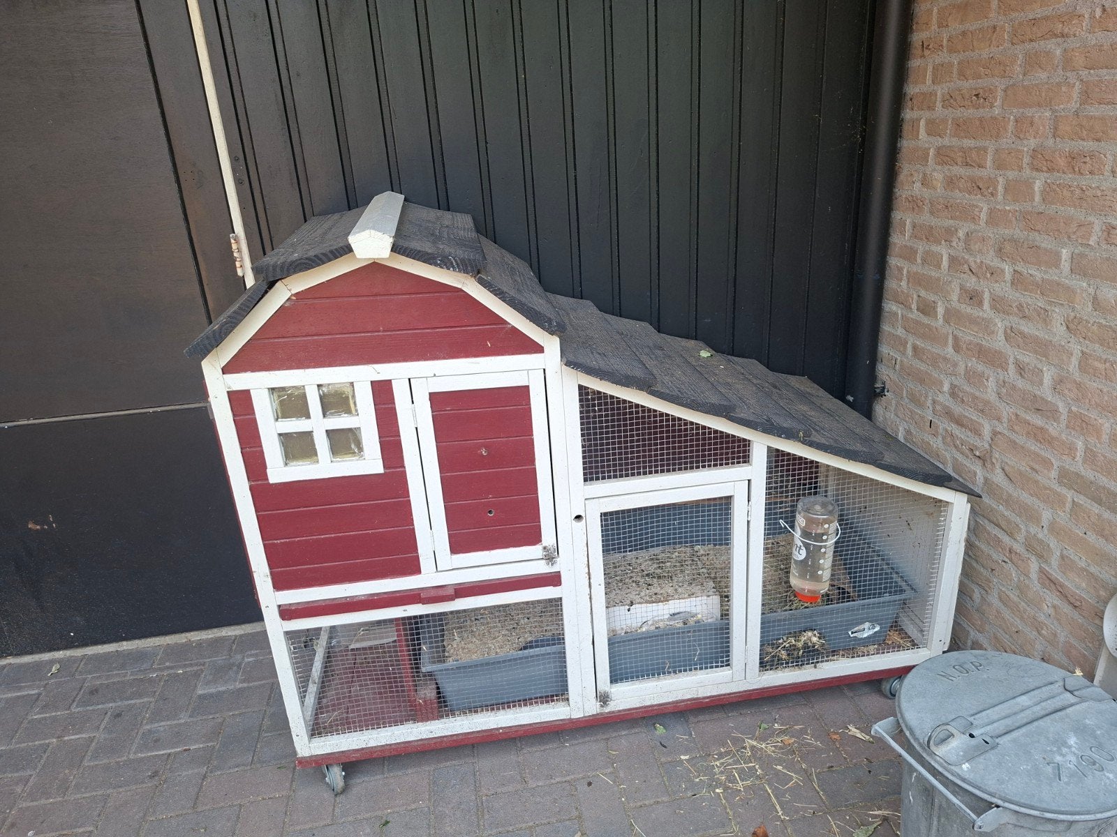 Cavia konijn buitenhok met ren en winter binnenhok, Dieren en Toebehoren, Knaagdieren en Konijnen | Hokken en Kooien, Ophalen