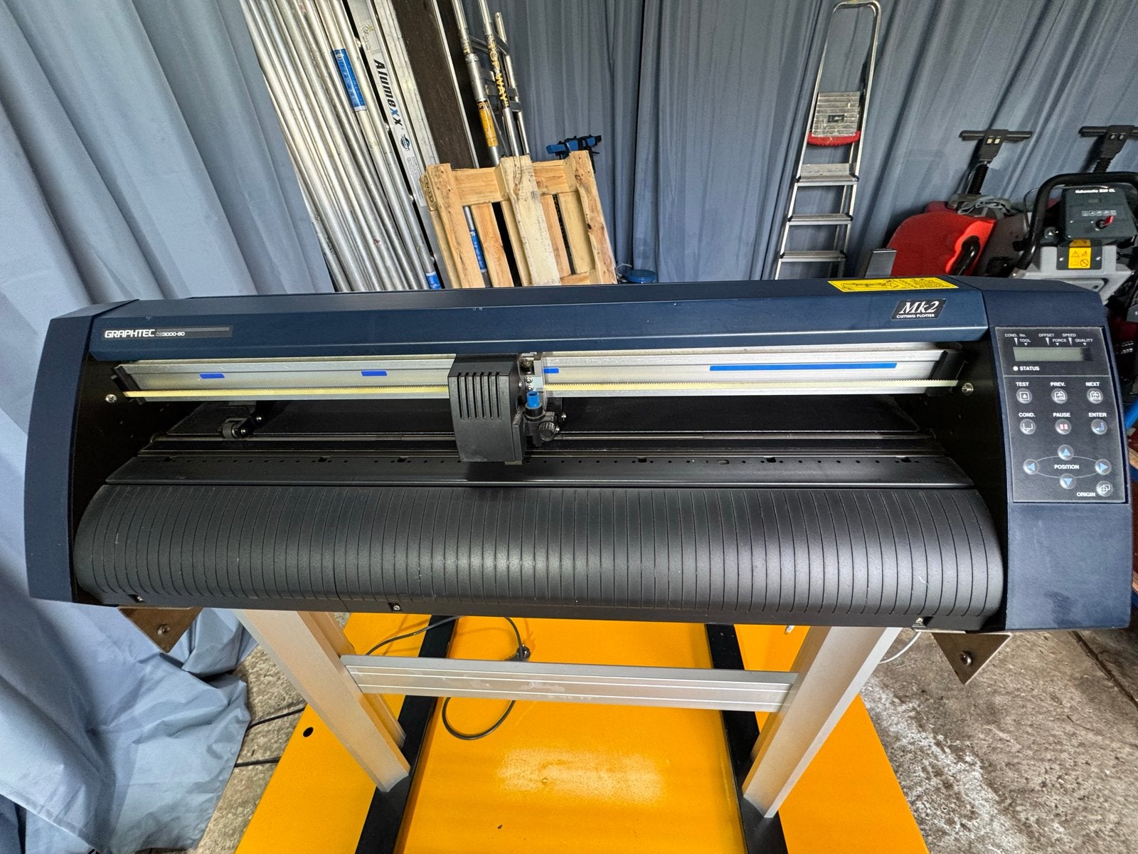 Graphtec CE3000-60 MK2 vinyl snijplotter 60cm, Gebruikt, Machine, Overige merken, Ophalen